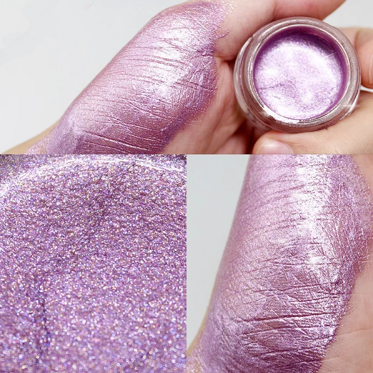 WowPlease Multi-Use Glitter Eyeshadow Waterproof Jelly - Purple