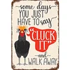 Chicken - Vintage Metal Signs - 20*30cm/30*40cm - Warning&Farm