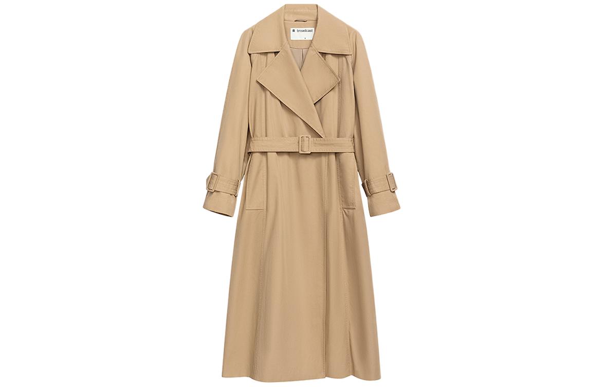 Broadcast Trench Coats Women's Khaki