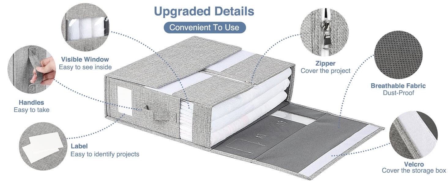 Bed sheet organiser storage