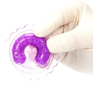 Breast Massage Stimulation Vibration Breast Paste Women's Masturbation Tease Breast Paste Silicone