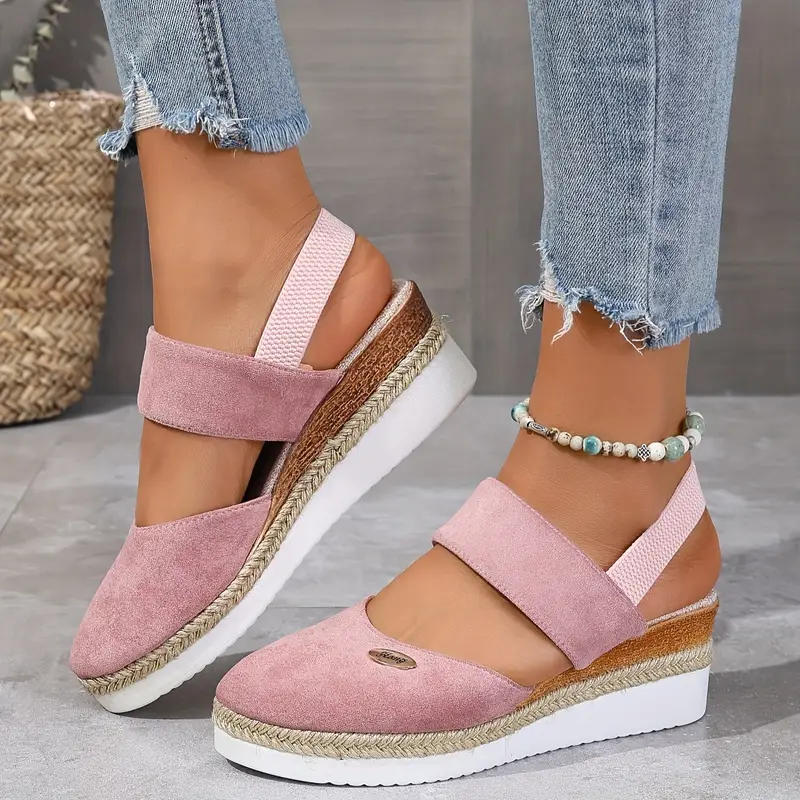 Women's Casual Breathable Slip On Orthopaedic Platform Sandals