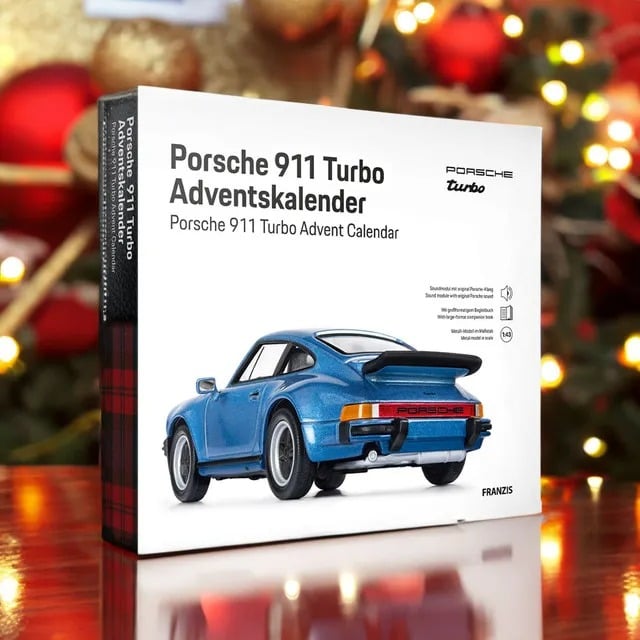 Porsche 911 Turbo Advent Calendar: Limited Edition Collectible Scale Model