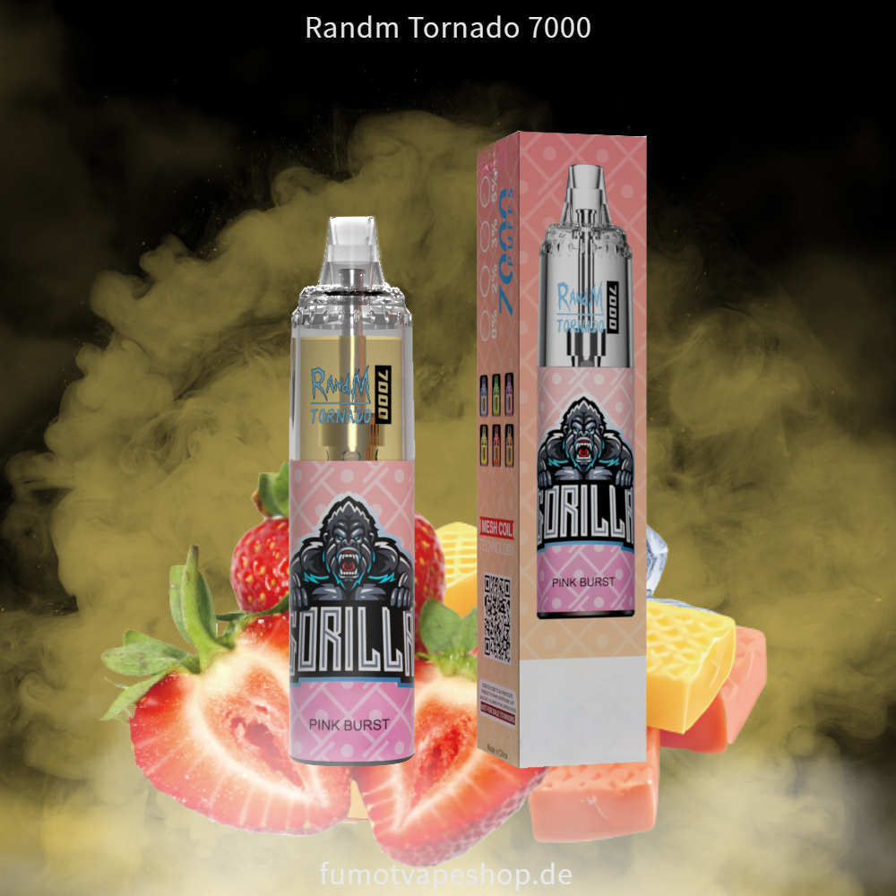 Randm Tornado 7000 Rosa Explosion  fumotvapeshop
