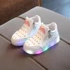 Boy Girl Luminous Sneakers with Lights Shoes