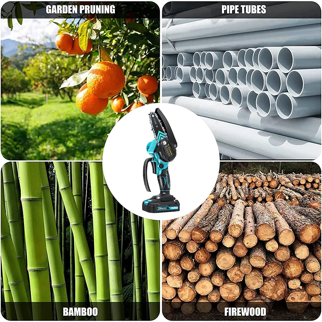 SAKER&reg; Mini Chainsaw 4 Inch