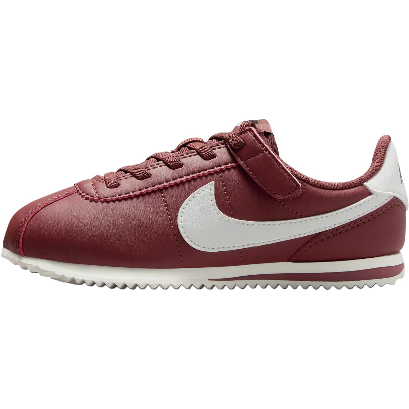 Nike Cortez EasyOn Anti Slip Wear Resistant Low Top Kids Lifestyle Shoes Red Children Aged 3 7 Years Old