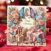 6Pcs Diamond Painting Birthday Wishes Diamond Painting Greeting Card for Adults Beginners