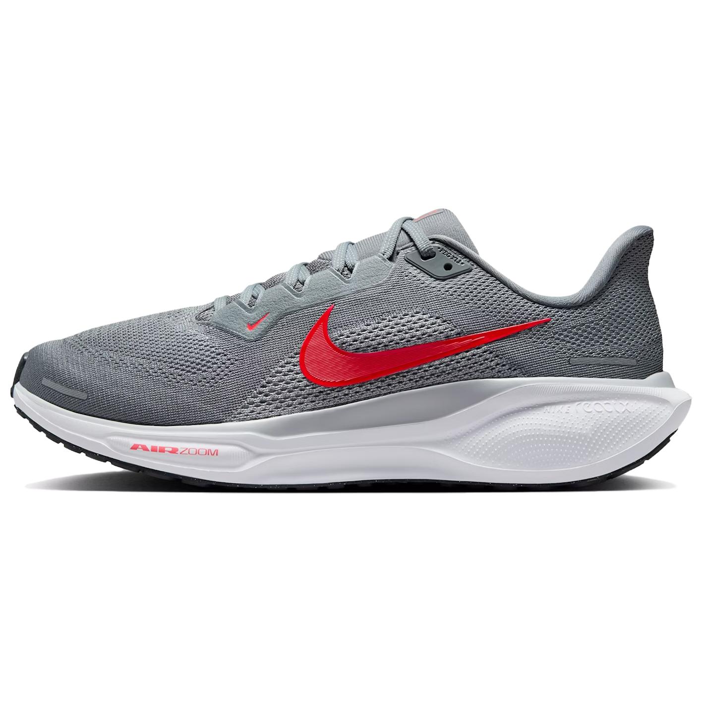 Nike Air Zoom Pegasus 41 Cool Grey Wolf Grey Pure Platinum Bright Crimson