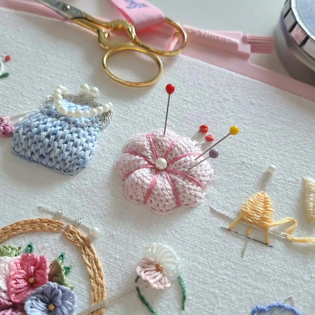 Cute Pobjects Cute Objects Embroidery Kit