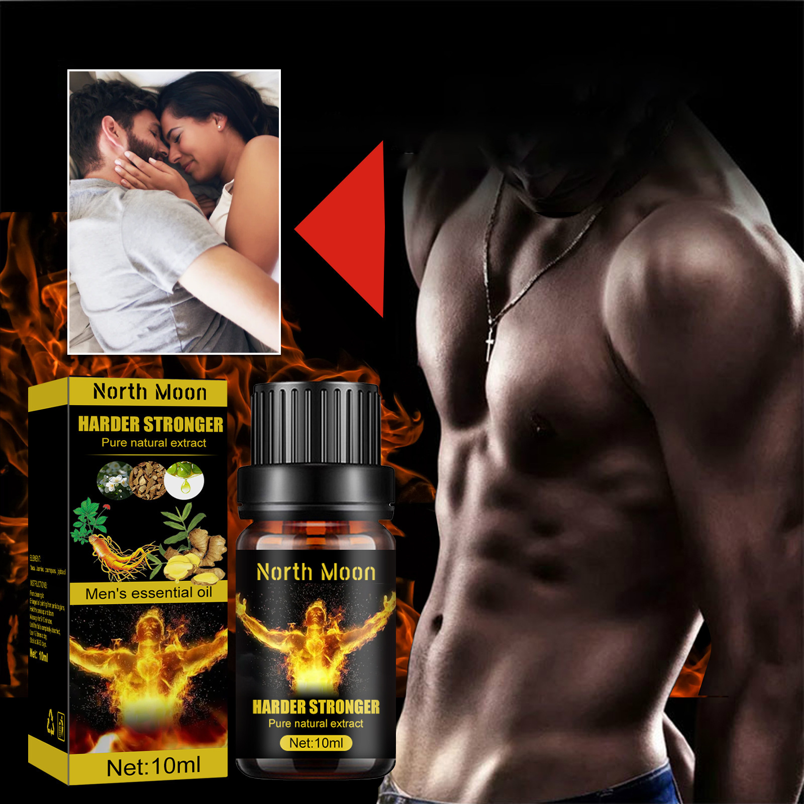 Male Penis Massage Essential Oil
