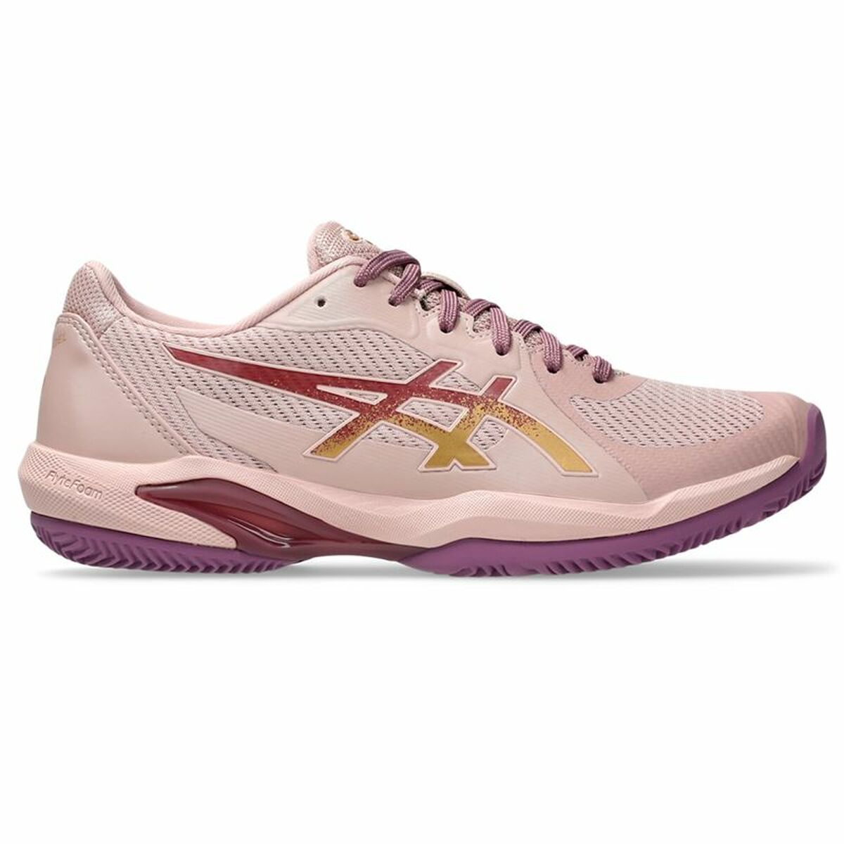 Adult's Padel Trainers Asics Solution Swift Ff 2 Padel Pink Salmon