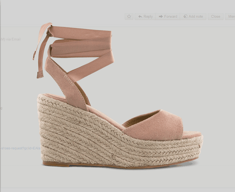 Blush Custom Espadrille Wedges - Handcrafted and Unique Vdcoo