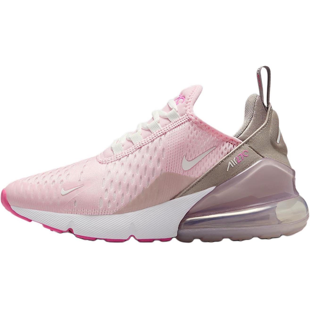 Nike Air Max 270 Low Top Kids' Running Shoes Pink Teenagers