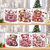 6Pcs Diamond Painting Bear Greeting Cards Congratulations Cards & Gifts