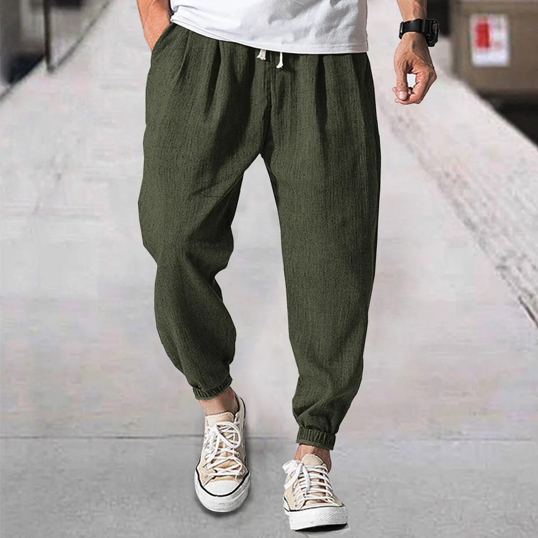 Men's Linen Pants-inspireuse