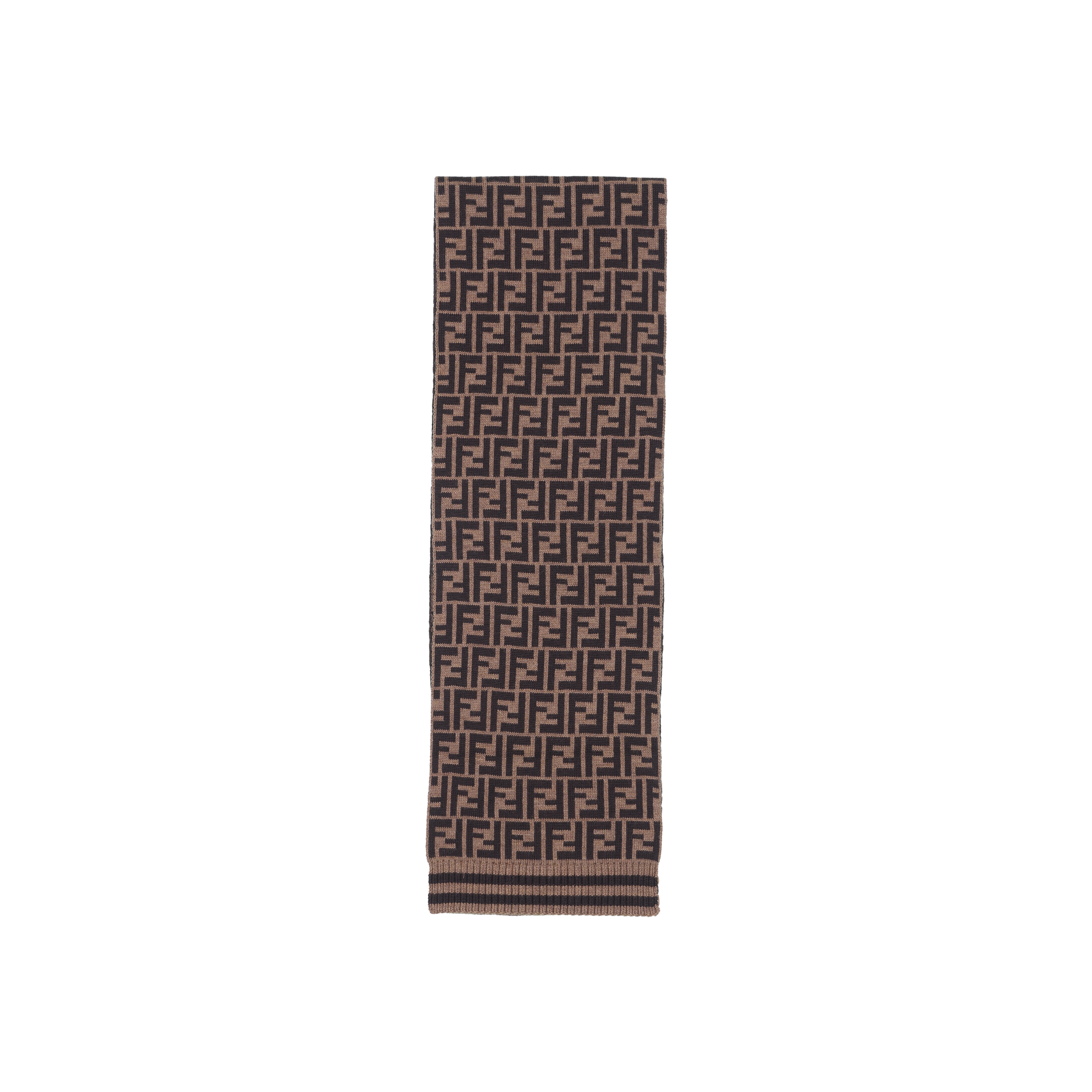 FENDI Knit Scarves Kids Brown