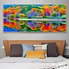 Diamond Painting-DIY Full Round Drill Color Forest(85X45cm)