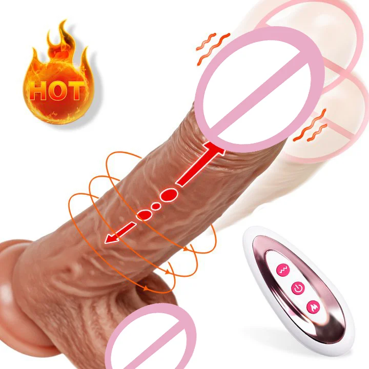  6.5in Heating Dildo  Stimulator for Women