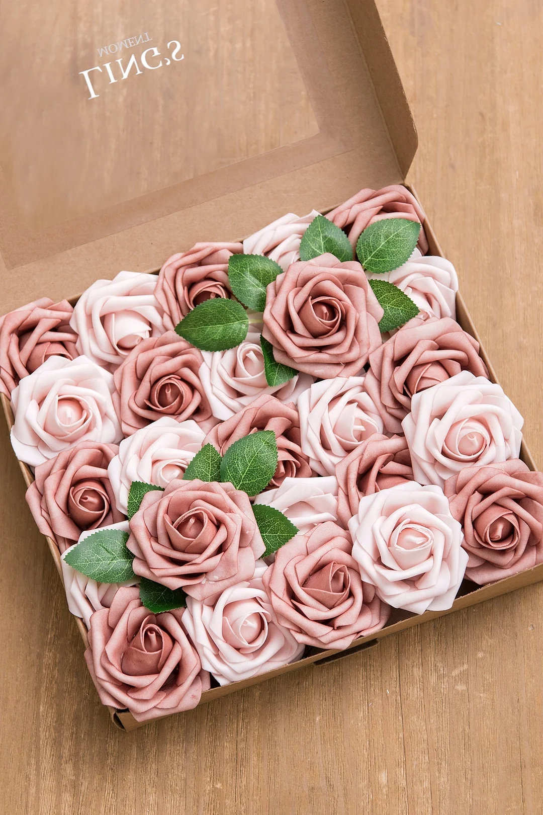 3" Foam Rose with Stem - 56 Colors