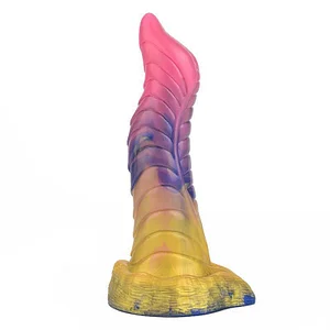 Tentacle Shaped Penis Soft Silicone Dildo For Women  Penguin A