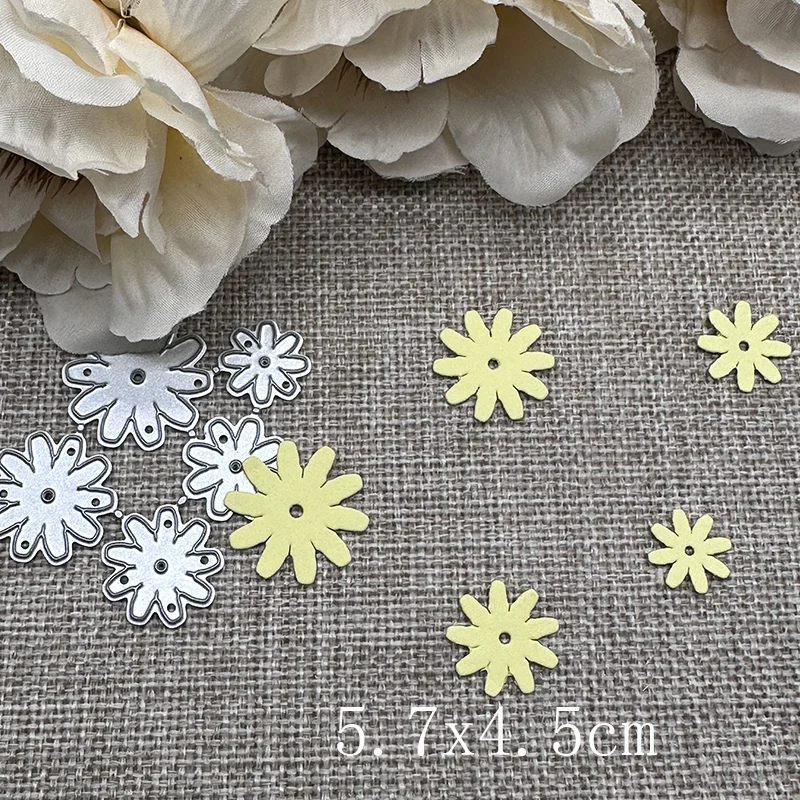 Nigikala flower leaf set Metal Cutting Dies Stencils For DIY Scrapbooking Decorative Handcraft Die Cutting Template Mold