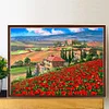 Diamond Painting-DIY Full Round Drill Countryside Mountain