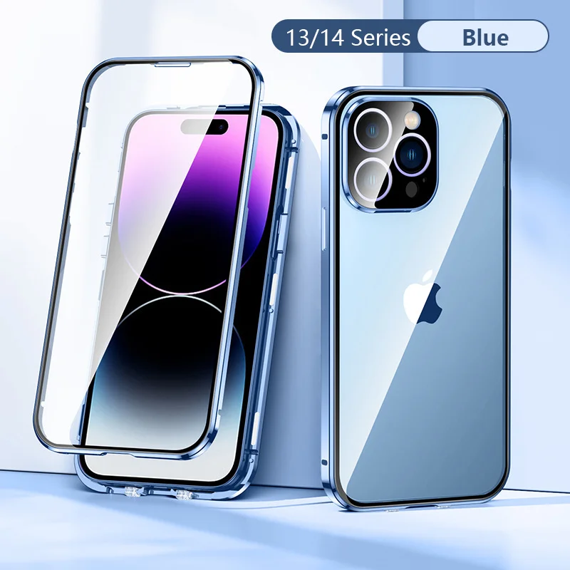 iPhone Privacy Double-sided Glass Phone Case