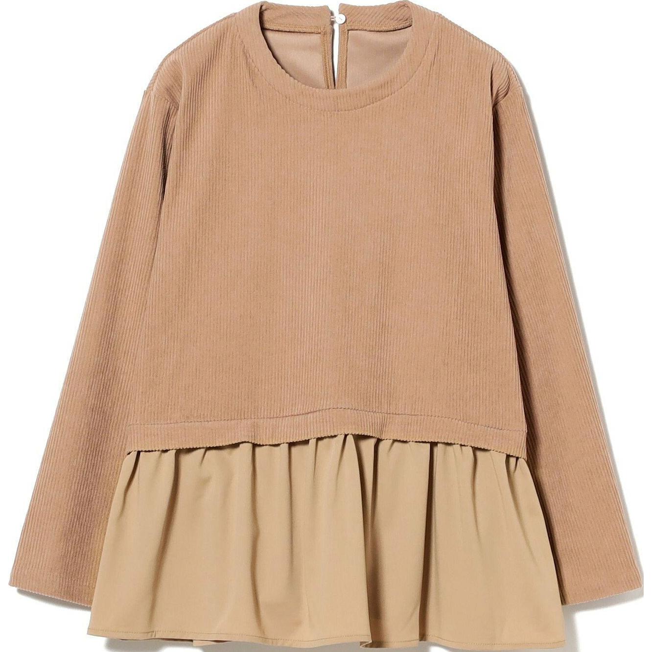 Beams Sweatshirts Women's Beige