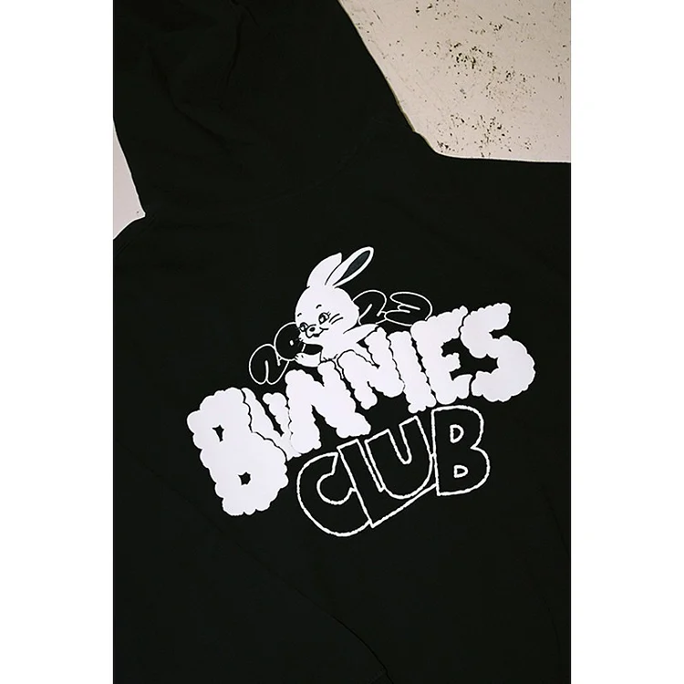 NewJeans Bunnies Club Zip-Up Hoodie