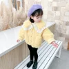 Autumn Winter Kid Baby Girls Coats Cute Sweater Coats