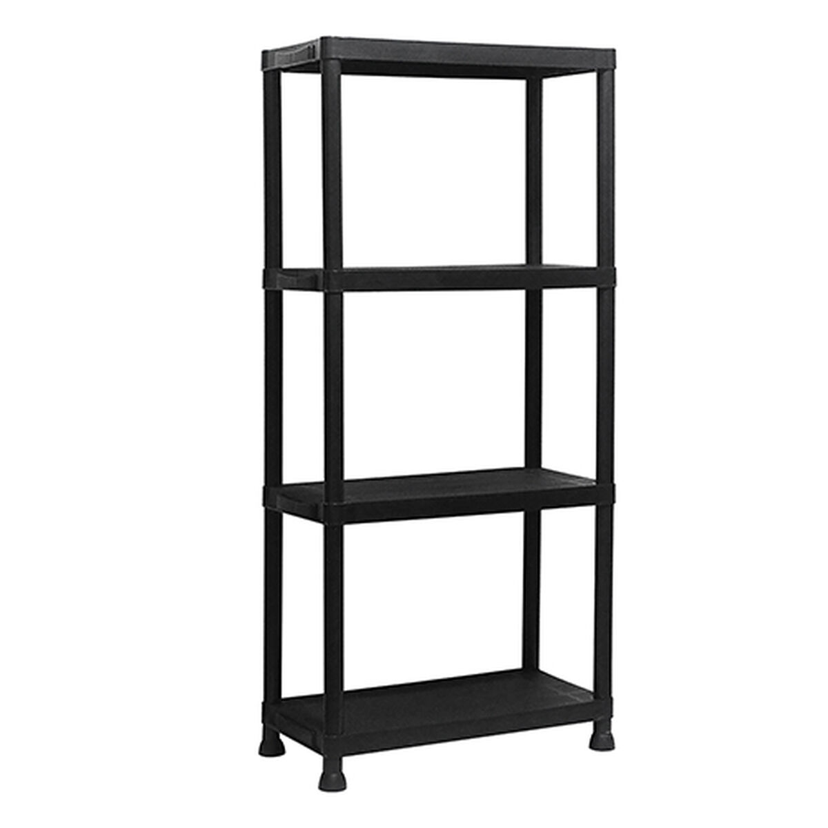 Shelves Ferrestock 25 kg 61 x 31 x 131 cm Plastic 4 Shelves