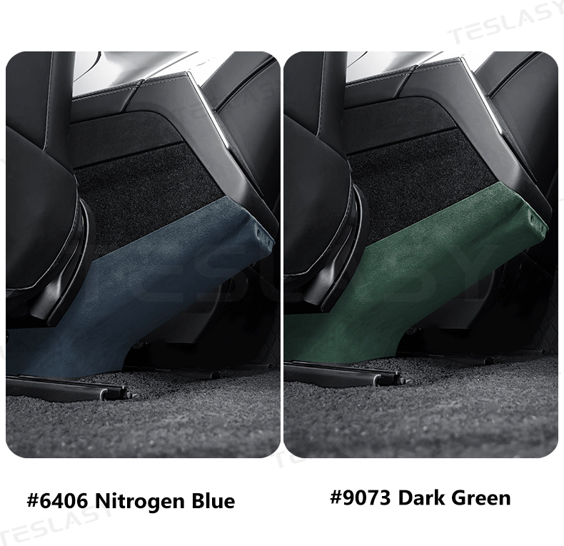 TESLASY Model 3 Highland Alcantara Rear Anti-kick Trim Cover