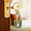 1Pc DIY Diamond Painting Lettter Keychain