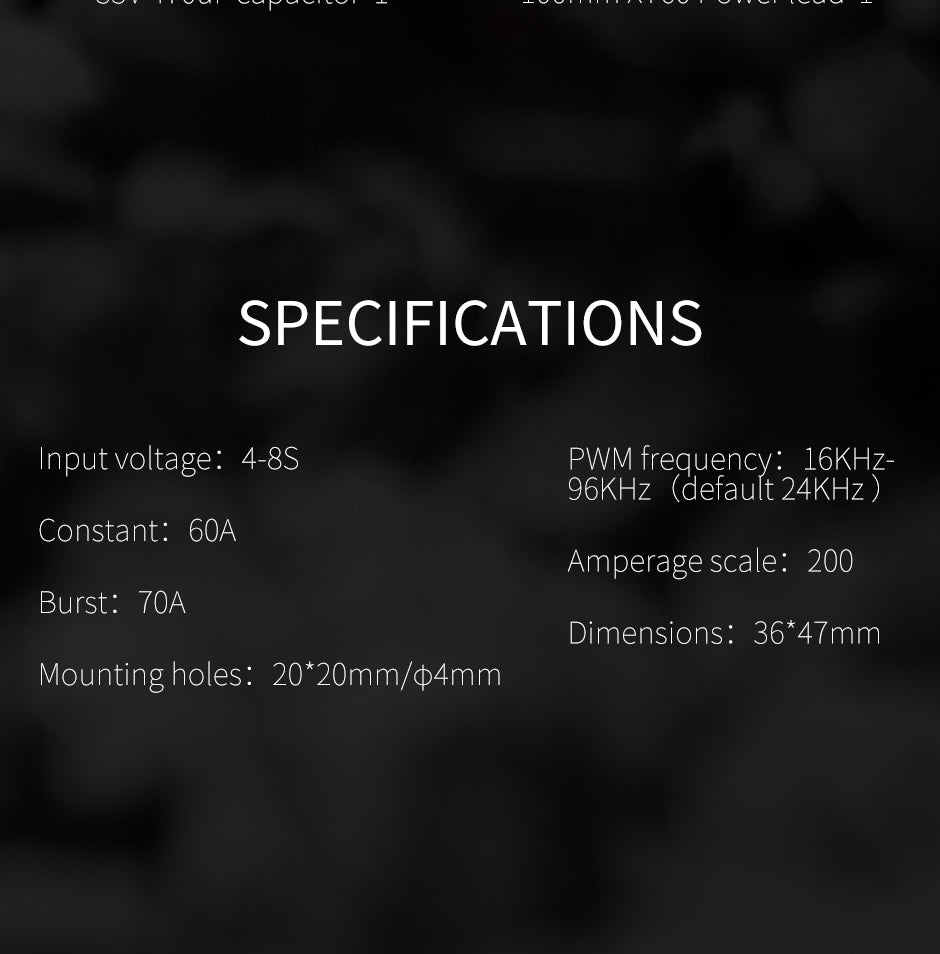 TMOTOR-FPV-ESC-F60A-MINI-4IN1