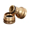 2 Pcs Faucet Fitting Brass Tap Quick Connector for Garden Tubing Car Washer Pipe