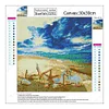 Diamond Painting-5D Full Round Drill Beach