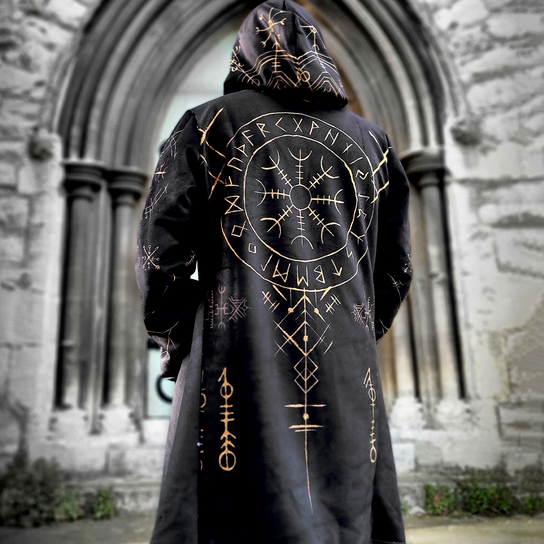Helm Of Awe Cloak Fleece-Lined Hooded Coat / Rvogue / Rvogue