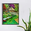 Diamond Painting-DIY Full Round Drill Country Garden