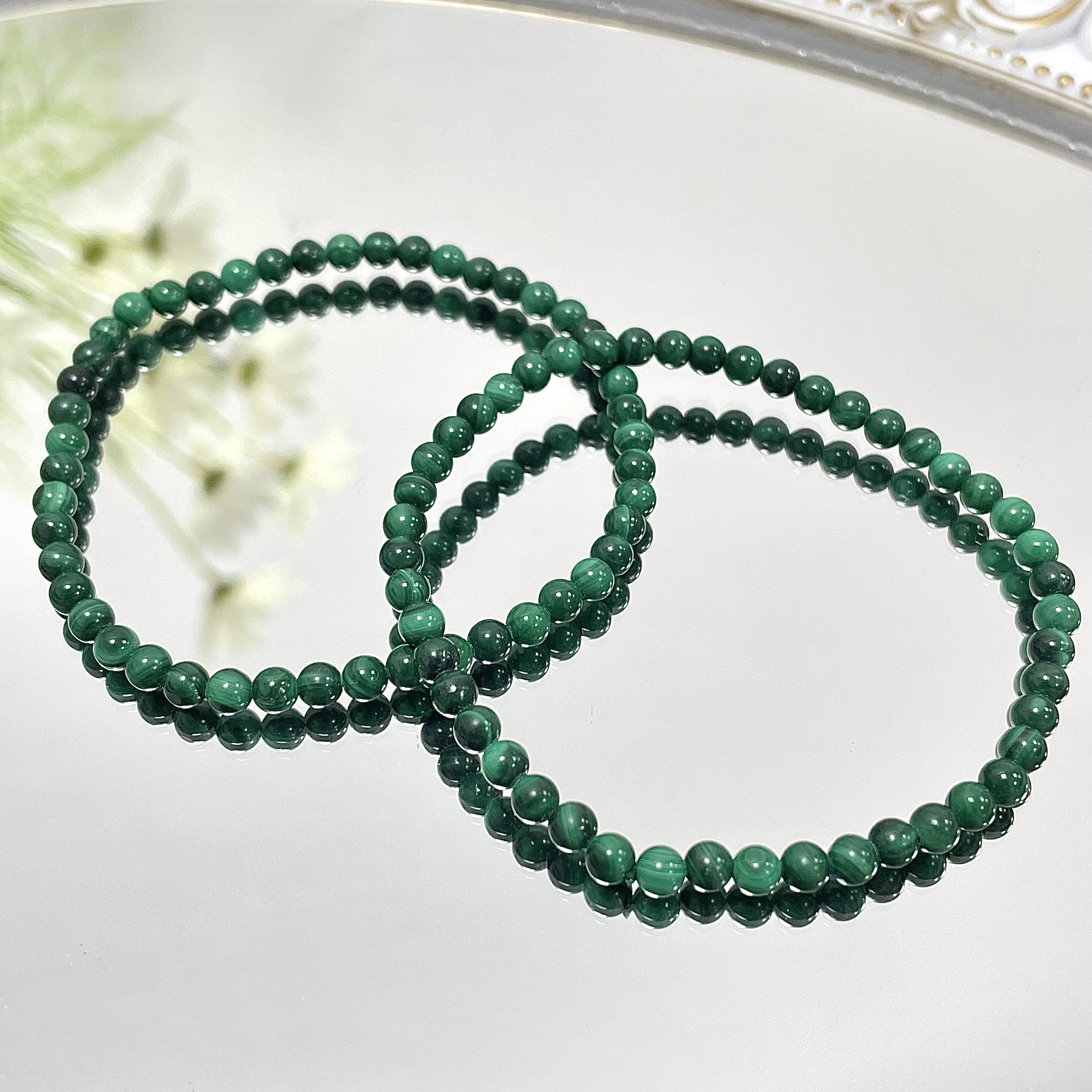 Malachite Bracelet 4mm/6mm/8mm