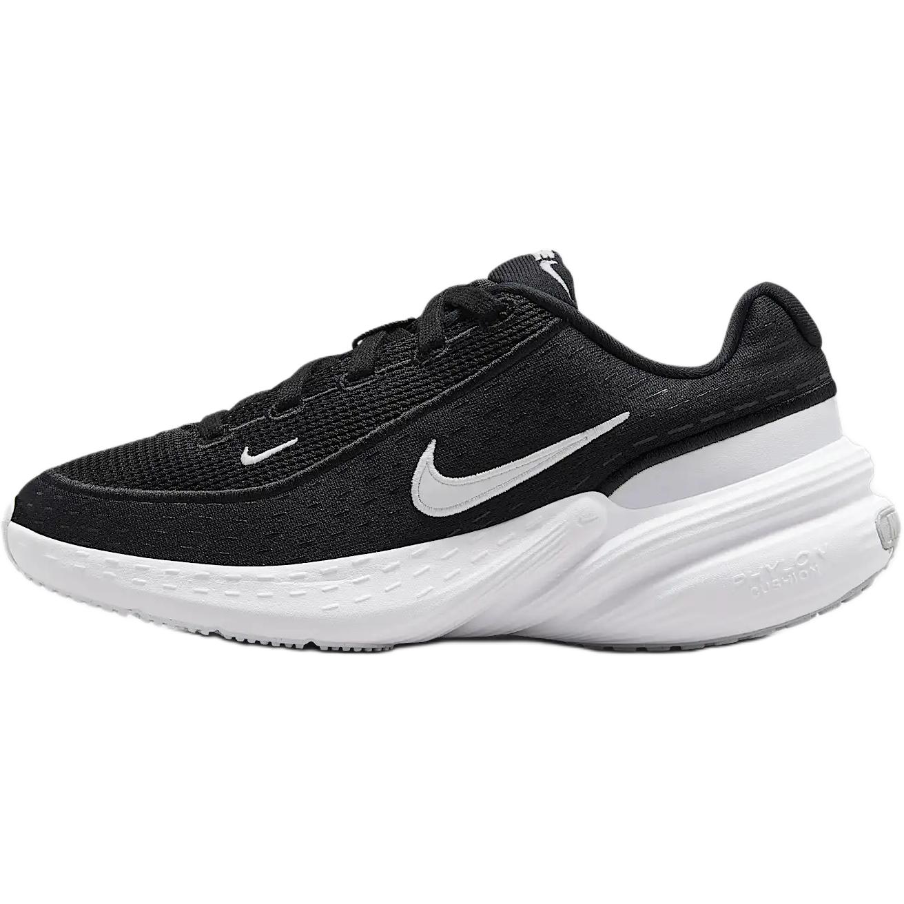 Nike Uplift SC Anti Slip Wear Resistant Low Top Kids' Running Shoes Black/White Teenagers
