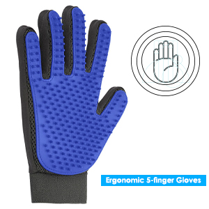 DELOMO Pet Grooming Gloves