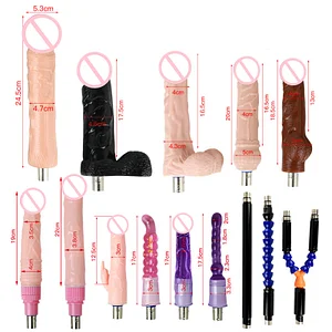 Automatic Gun Machine Penis Accessories Female Masturbator Extension Rod