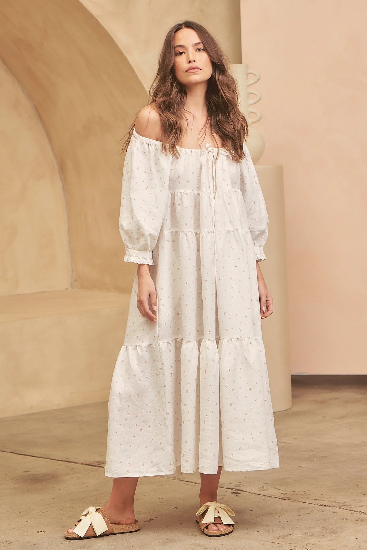 EIRA PRINT LIORA MIDI DRESS