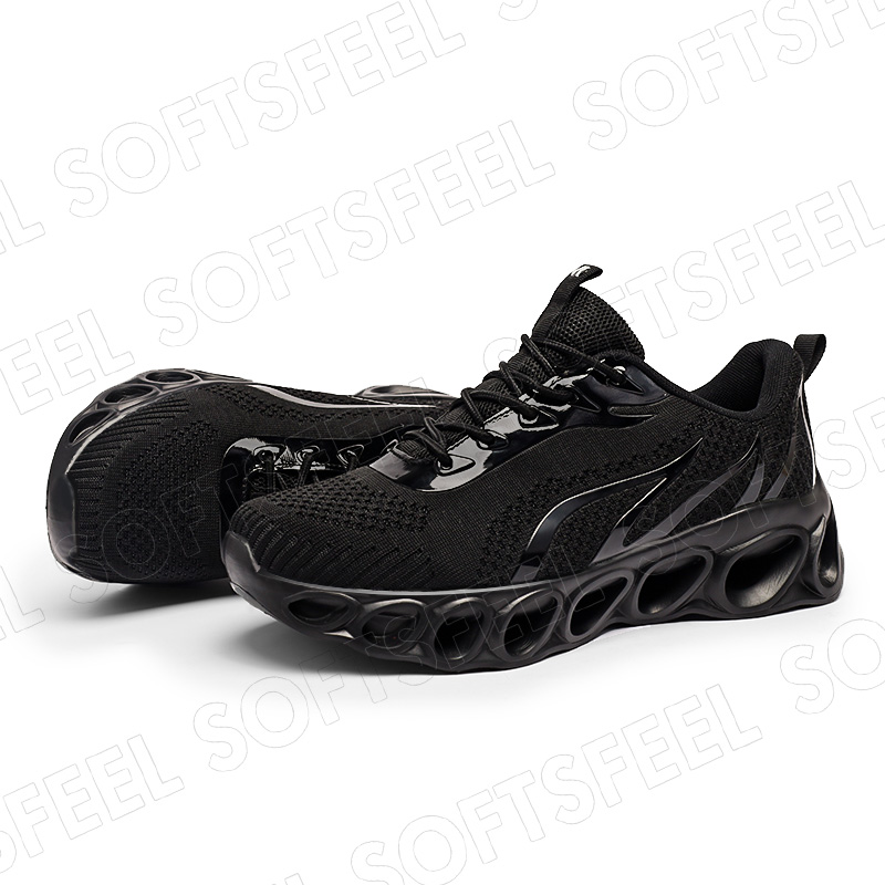 Softsfeel Women's Relieve Foot Pain Perfect Walking Shoes - Black