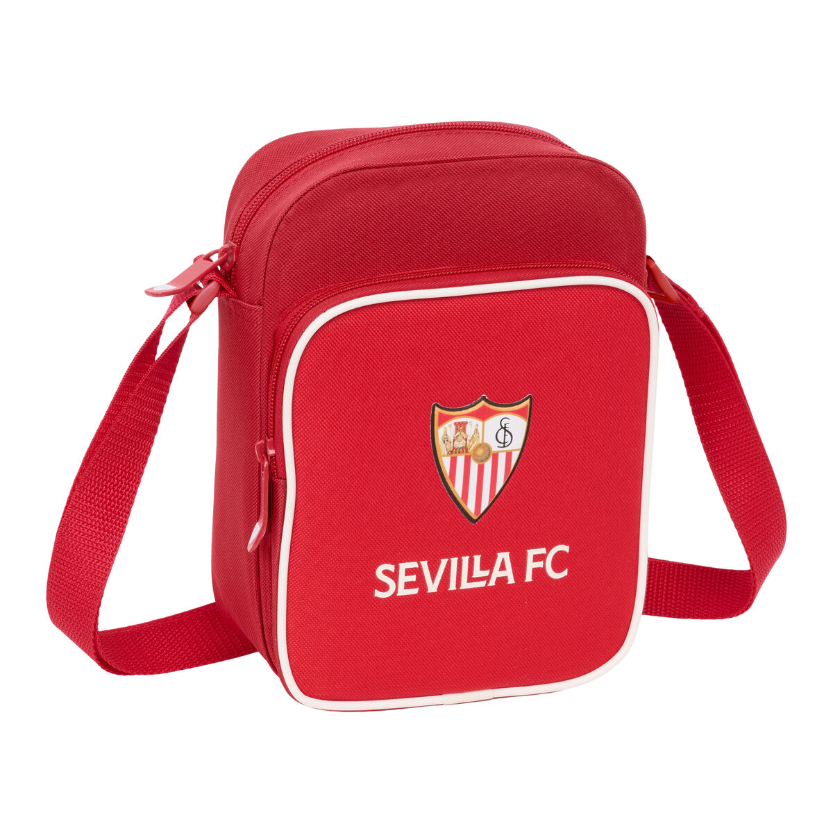 Shoulder Bag Sevilla F&uacute;tbol Club Red 16 x 22 x 6 cm
