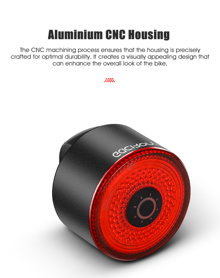 LOOP100 Gaciron Smart Brake Bike Tail light 100lm Bicycle Rear Light