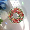 Diamond Painting Christmas Wreath Pendant