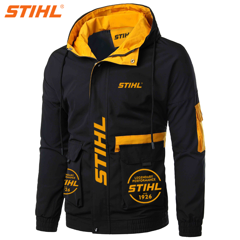 STIHL® Nova jaqueta impermeável e corta-vento masculina