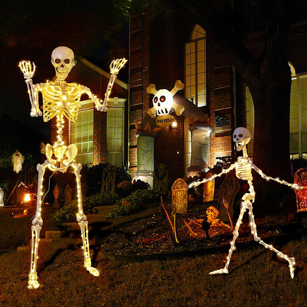 Halloween Glowing Skull